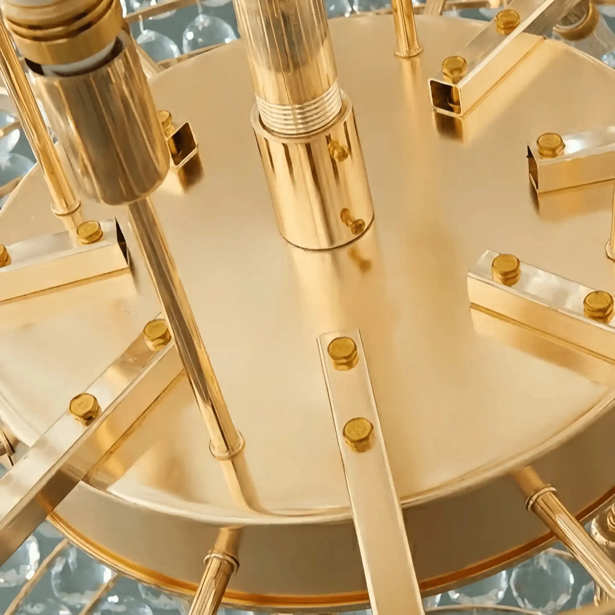 Luxury Extra Large Crystal Chandelier Round Ceiling Light Fixture for Foyer, Entryway & Entrance - D39.4"*H59.1"Warm LightBlushlighting