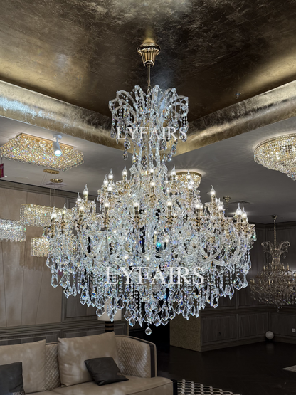 Grand Imperial Crystal Palace Chandelier for Mansion/Hotel Lobby/Banquet Hall