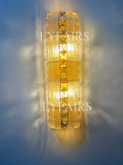 Oversized Multi-layers Luxury Gold Crystal Chandelier For Large Foyer/Hallway/Entryway