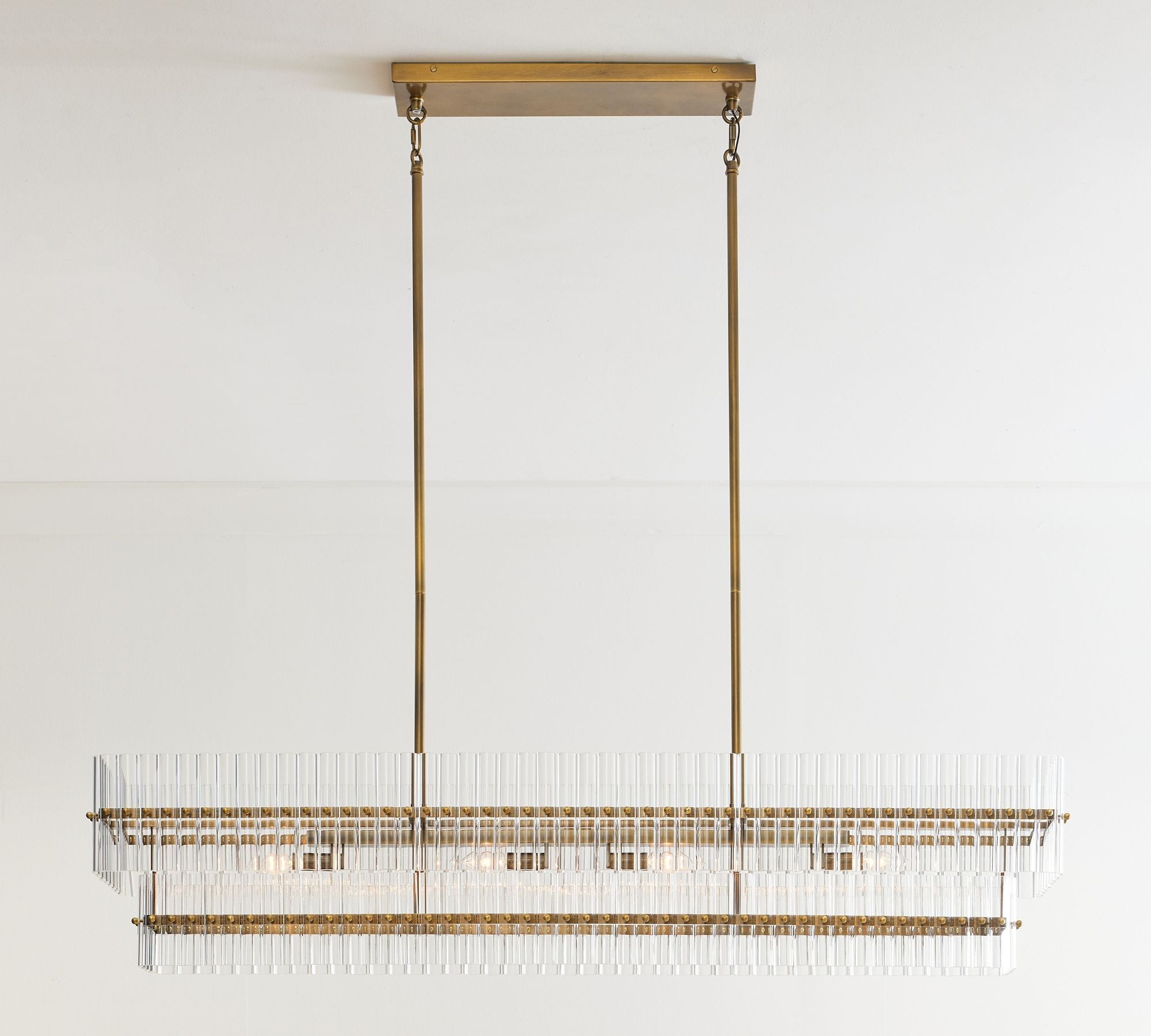 Molly Crystal Linear Chandelier