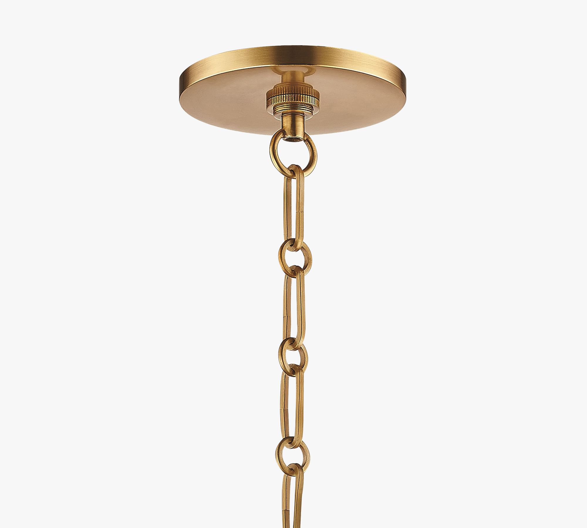 Mayla LED Glass Pendant 18"