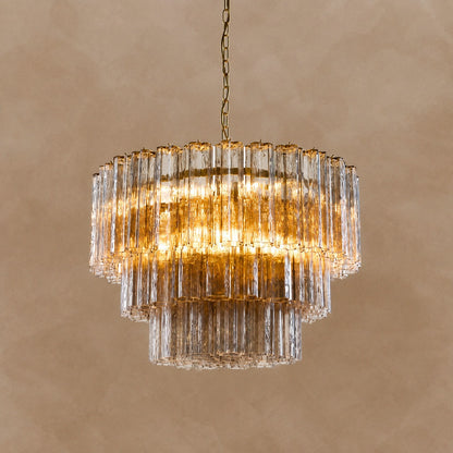 Medium Treviso Murano Chandelier 28"