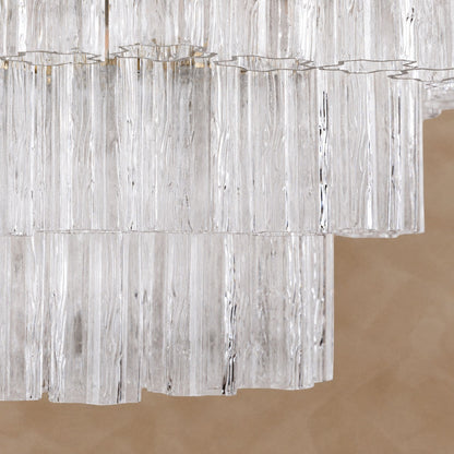 Medium Treviso Murano Chandelier 28"