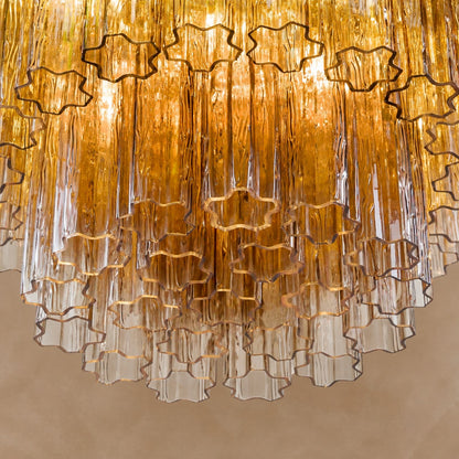 Medium Treviso Murano Chandelier 28"