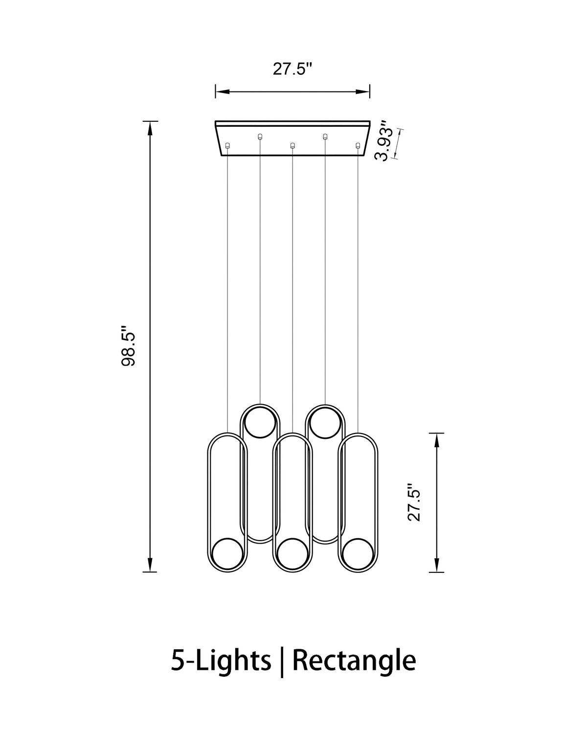 Mila Chandelier