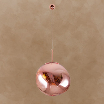 Multi Lava Round Chandelier