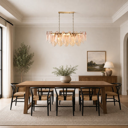 Murano Glass Chandelier for Living Room