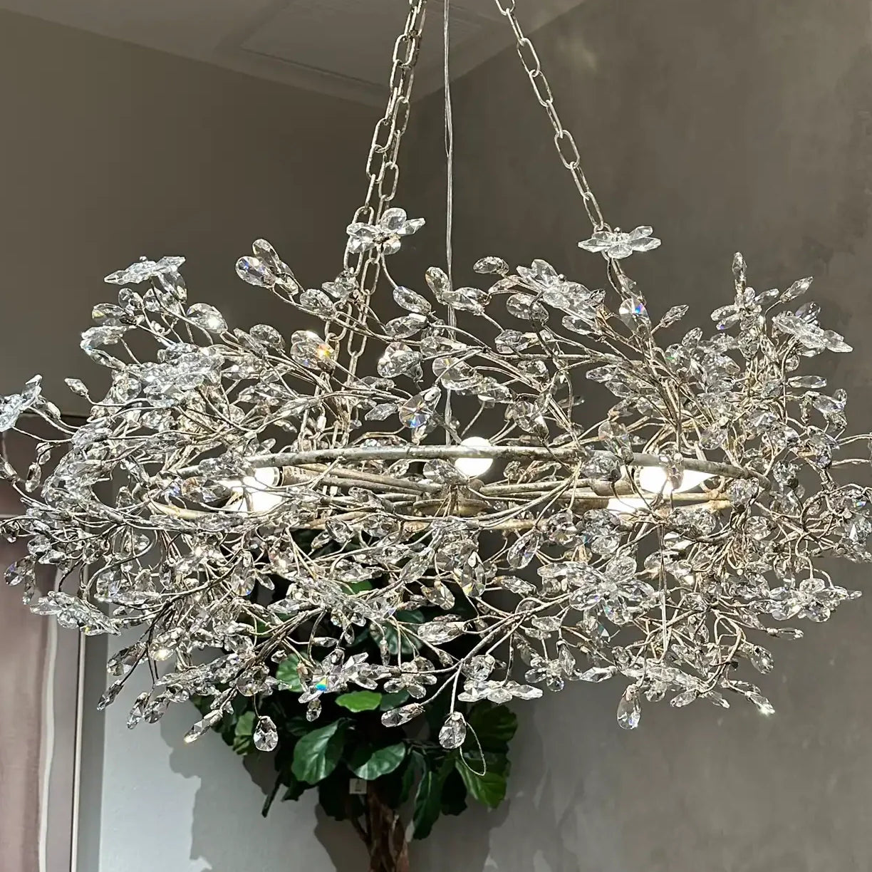 Fiore Crown Chandelier