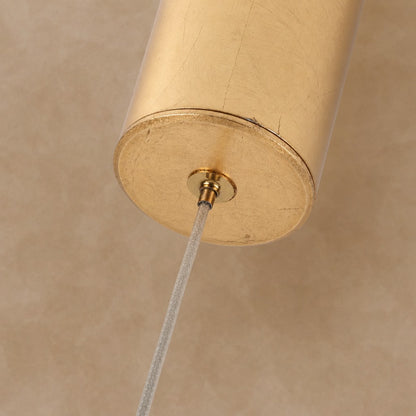 Olive Modern Brass Pendant Lamp