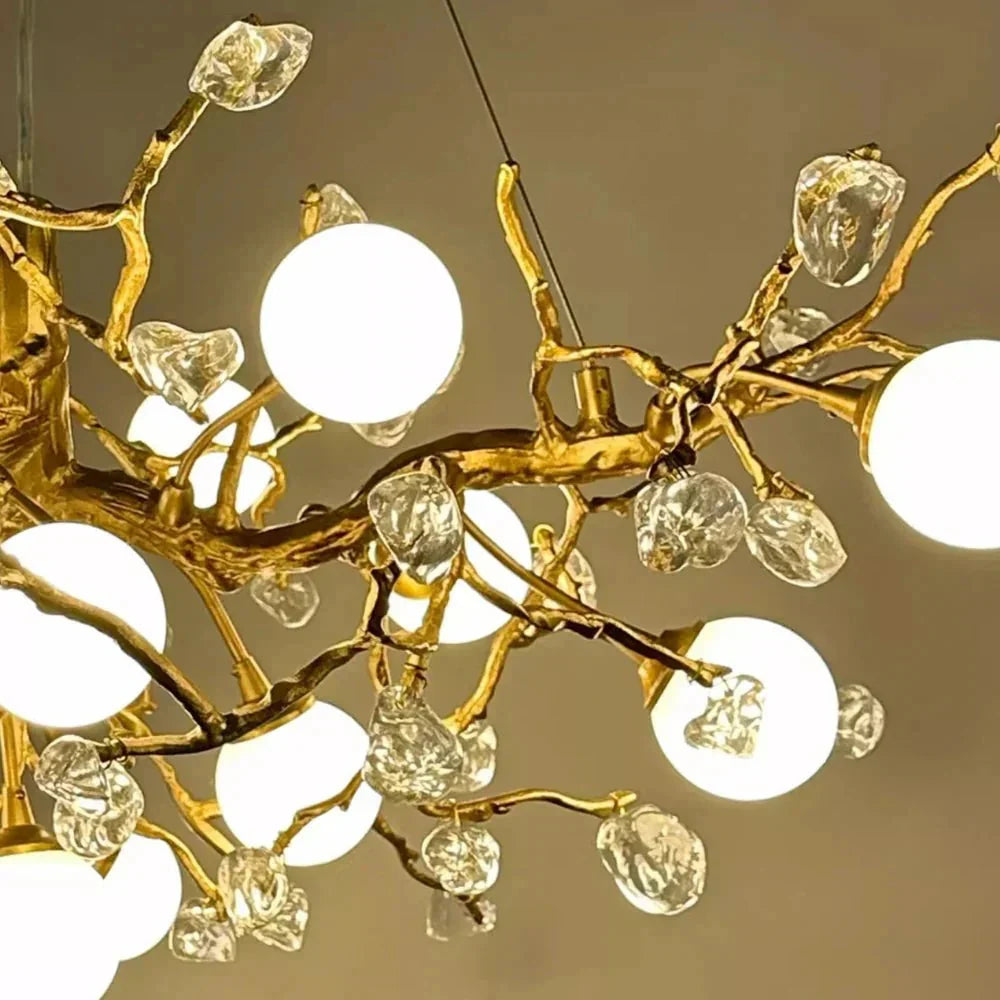 Orgi Statement Linear Branch Chandelier