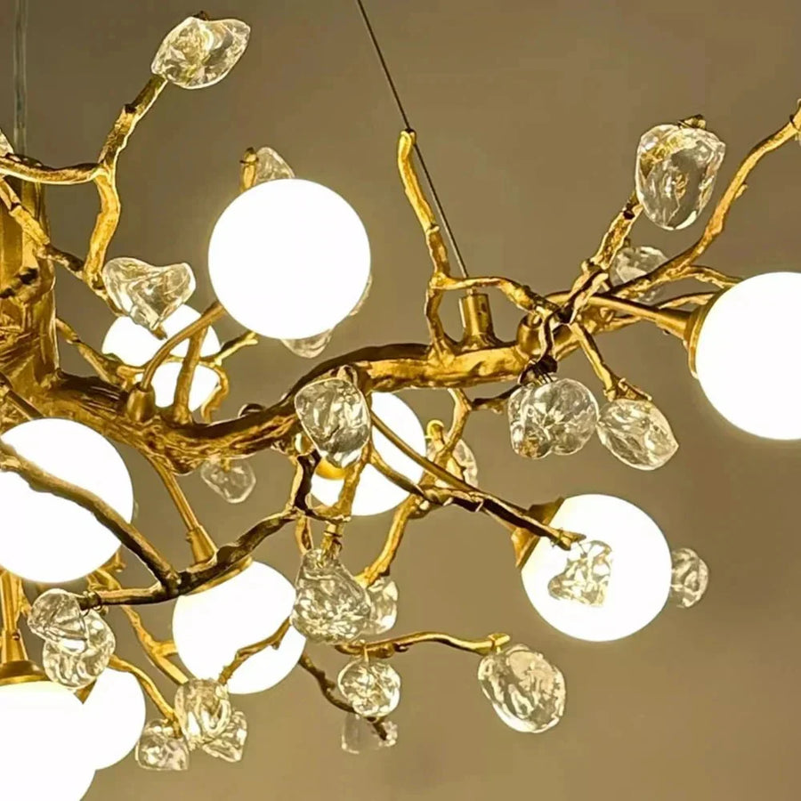Orgi Statement Linear Branch Chandelier