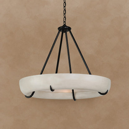 Orion Alabaster Chandelier 33.5"