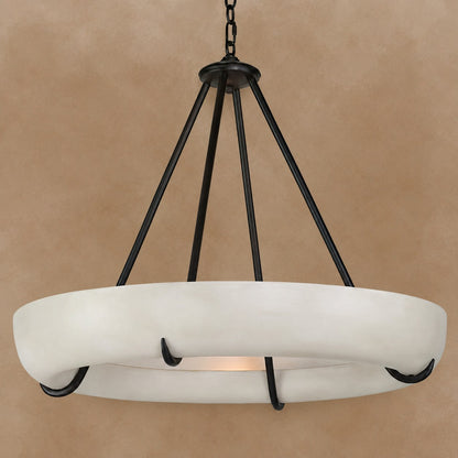 Orion Alabaster Chandelier 33.5"