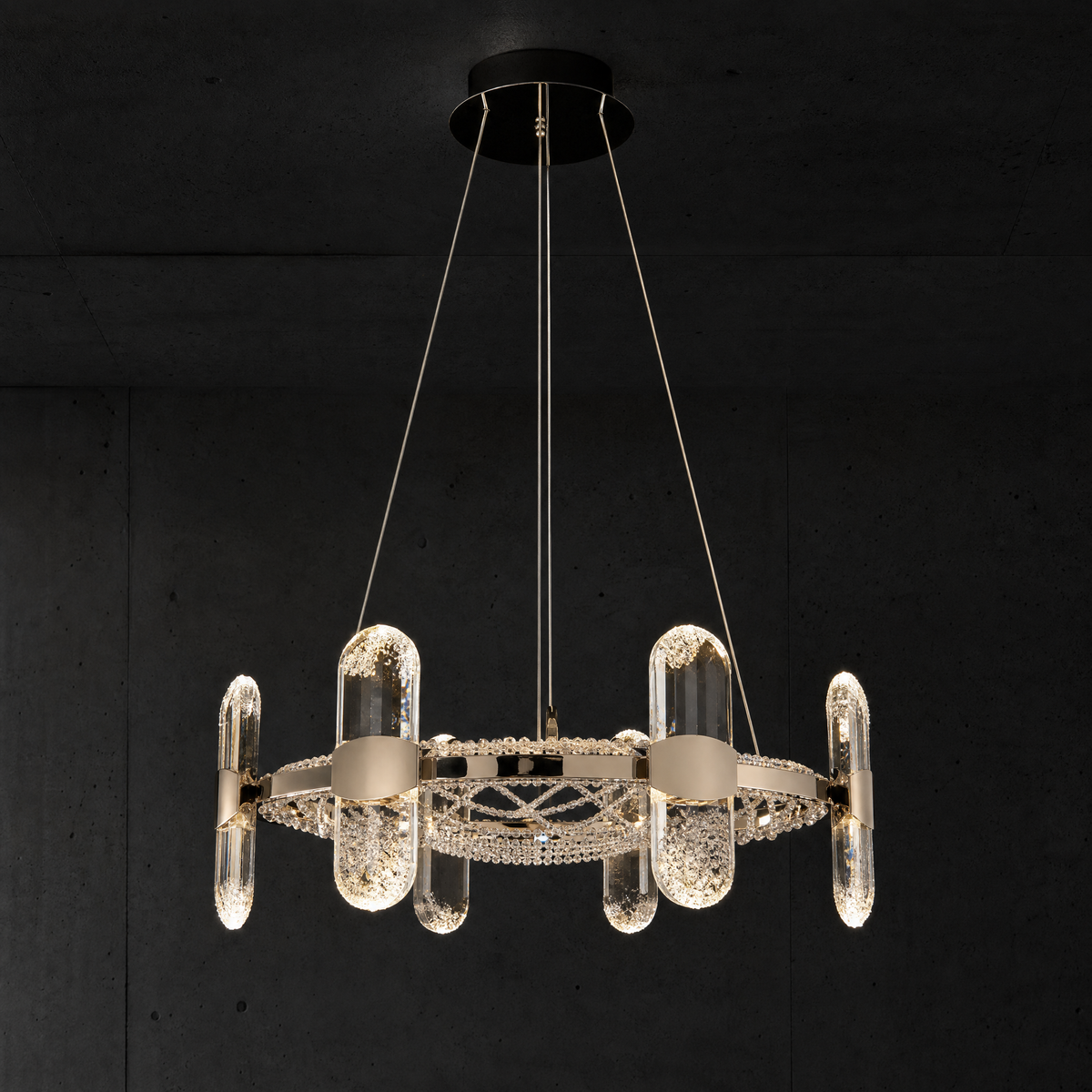 Pearl Net Modern Sculptural Pendant Light - main