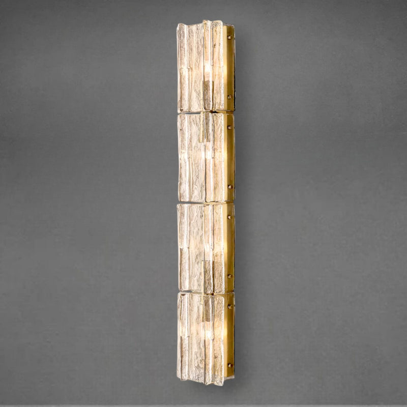 Lattice Glass Grand Sconce 49"61"