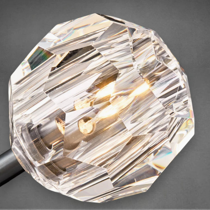 Bola De Crystal Glass Flushmount 24"