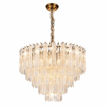 Quadro Glass Rod Chandelier — product photo