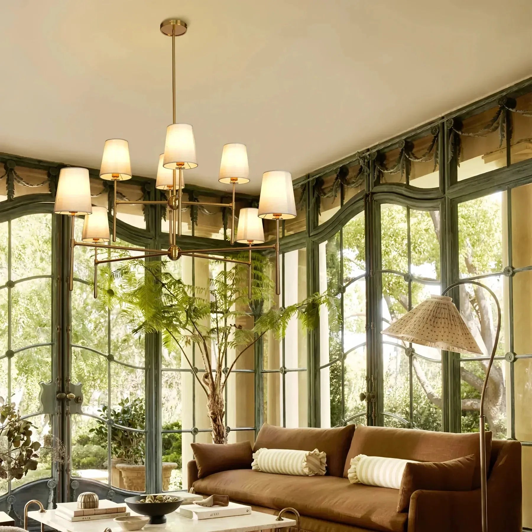 Rhodes 2-Tier Round Chandelier