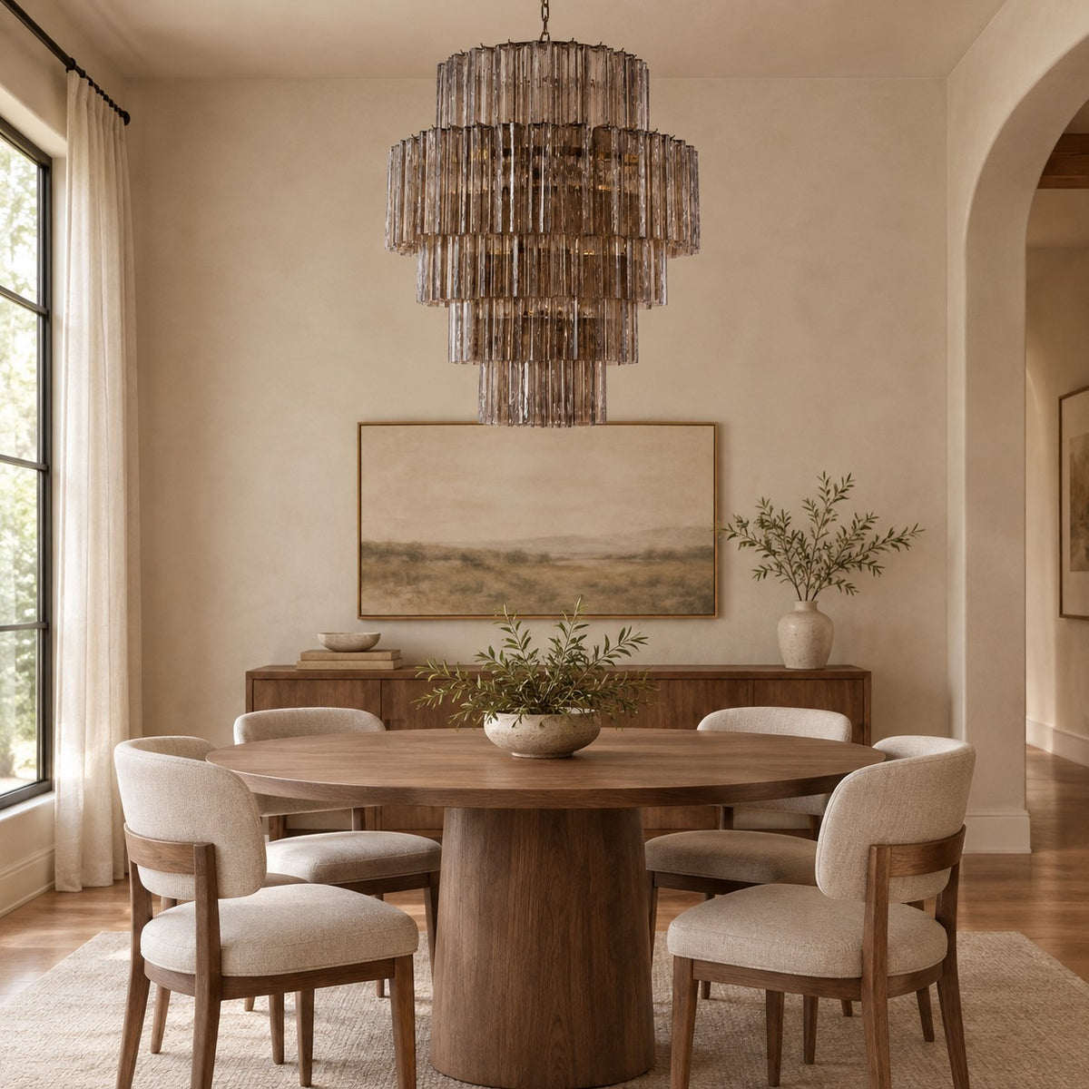 Rina Firenze Chandelier 31.5"