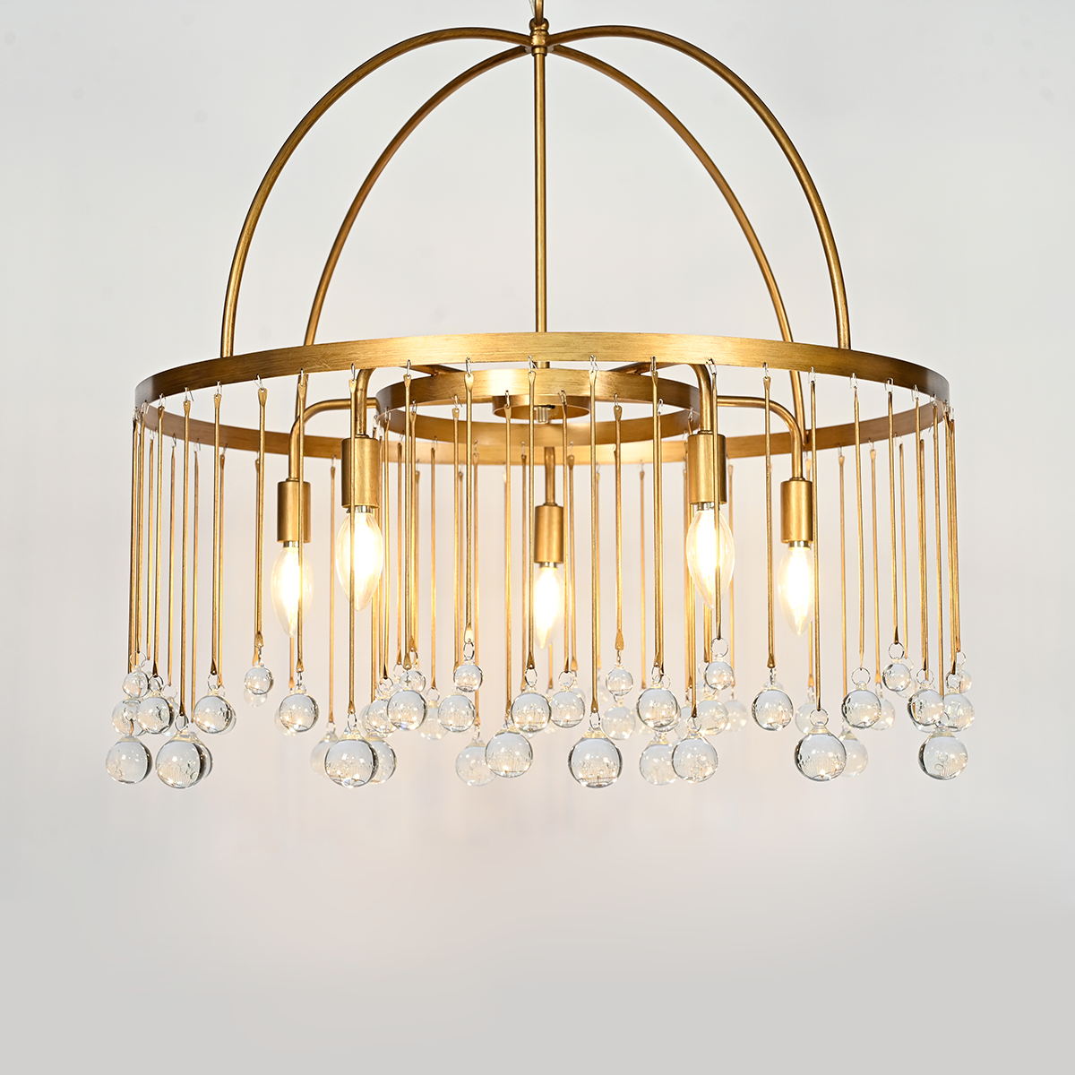 Modern Aubrey Round Chandelier