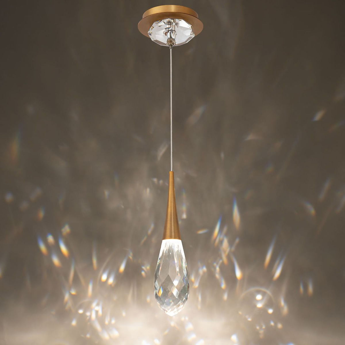Hibiscus LED Mini Pendant Light in Detail.