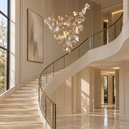 Shake Leaves Chandelier 31.8" 39.4" 47.2"
