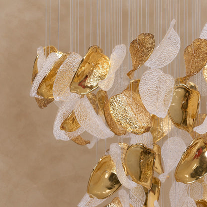 Shake Leaves Chandelier 31.8" 39.4" 47.2"