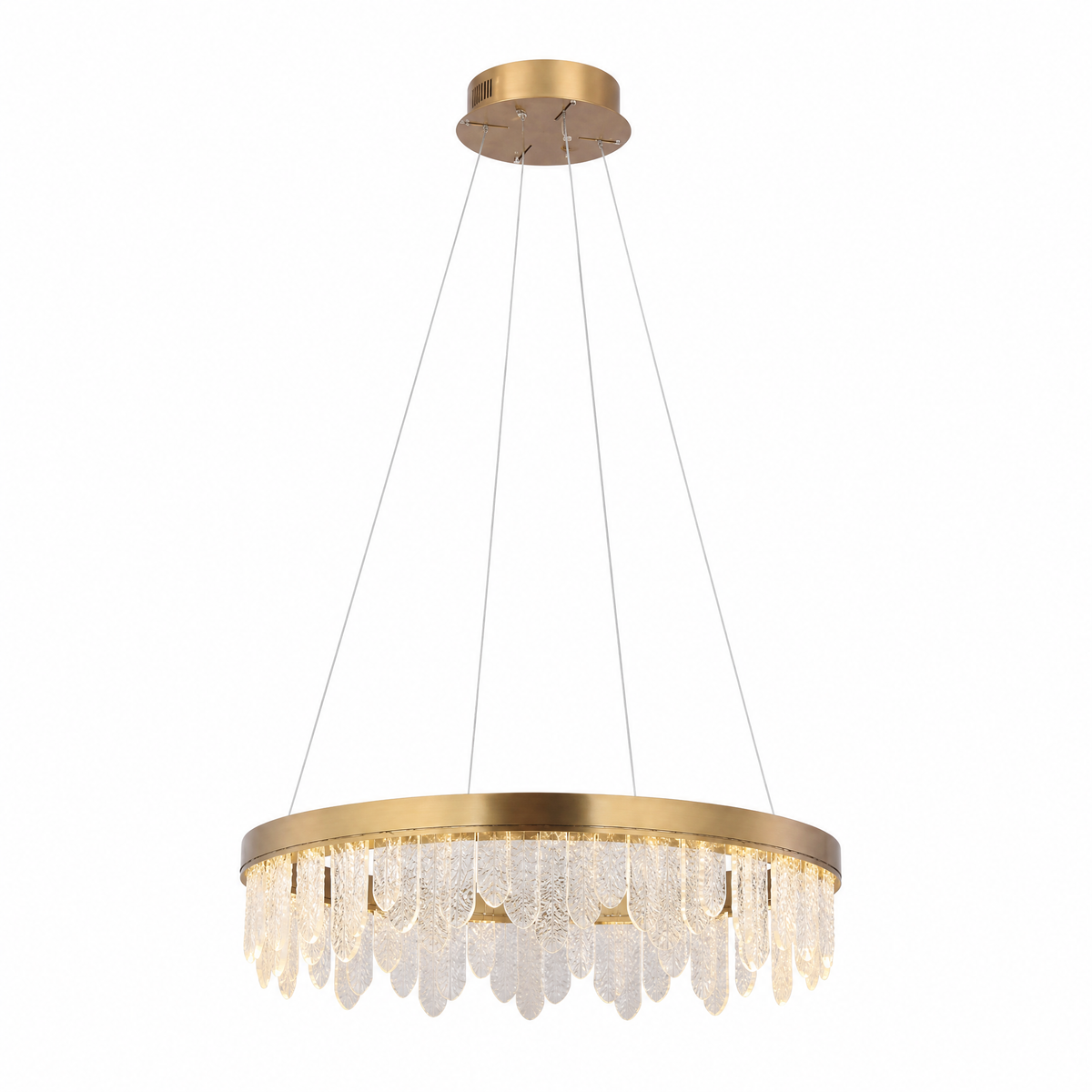 Soffione Glass Chandelier — product photo
