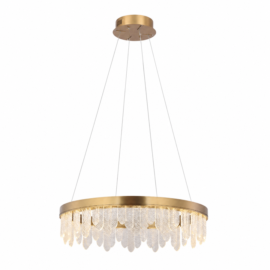 Soffione Glass Chandelier — product photo