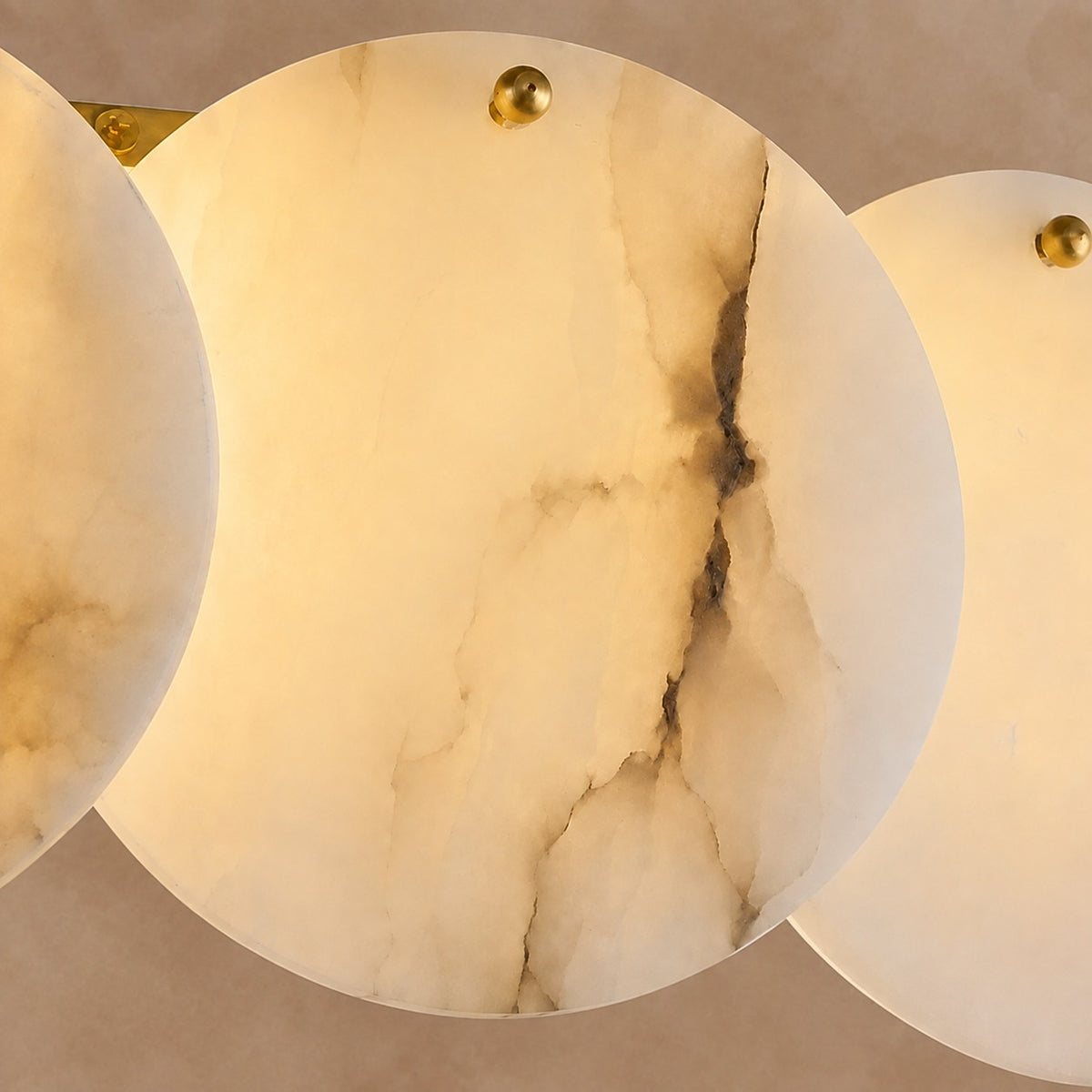 Solara French Art Deco Spanish Alabaster Wall Sconce 10.6"