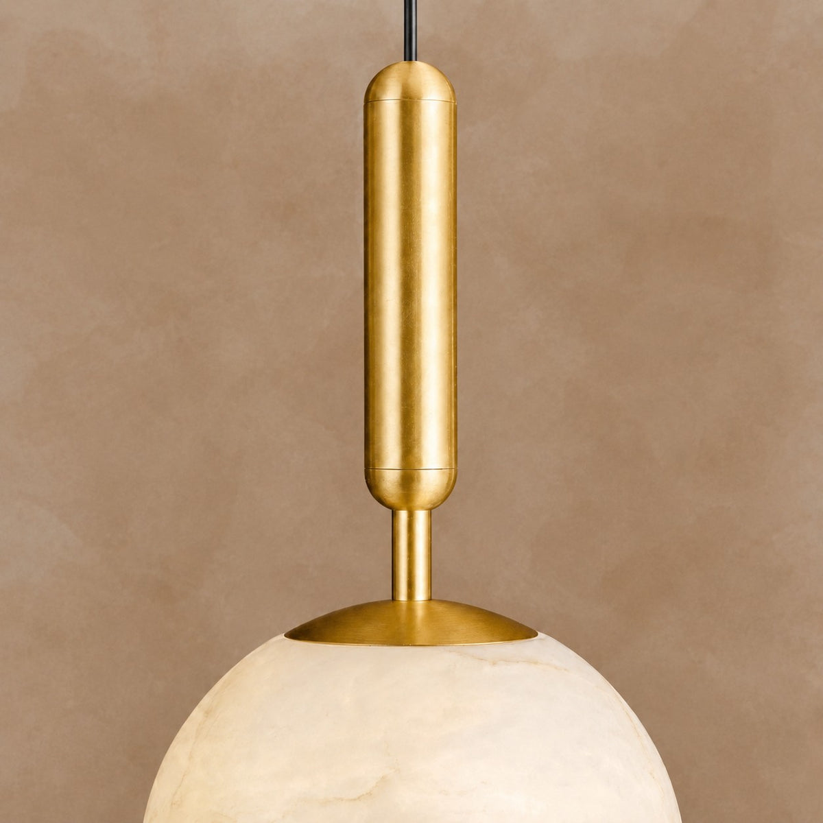 Solenne Modern Alabaster Mini Pendant Light