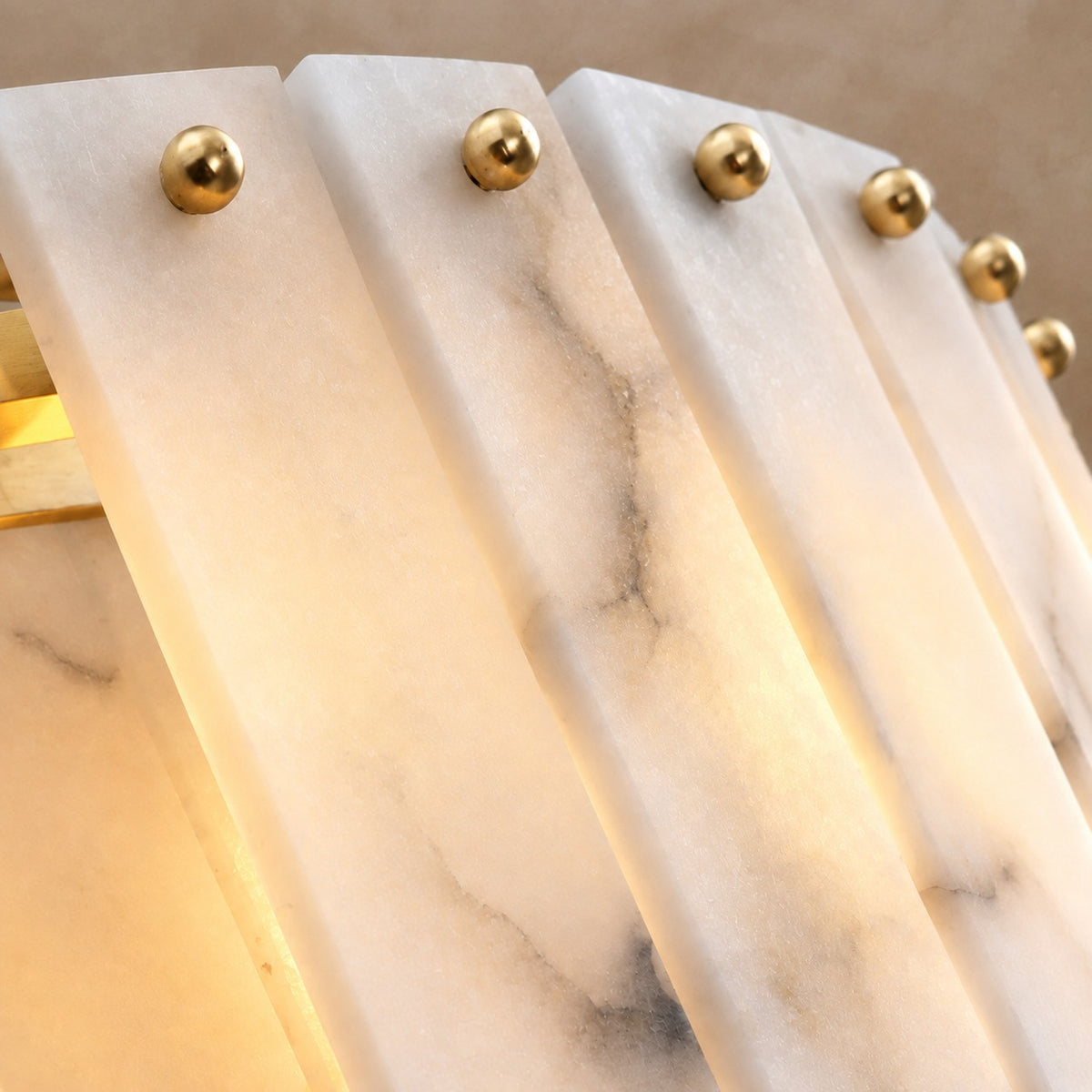 Solenne Spanish Alabaster Tiered Chandelier 23.6" 31.5" 39.4"