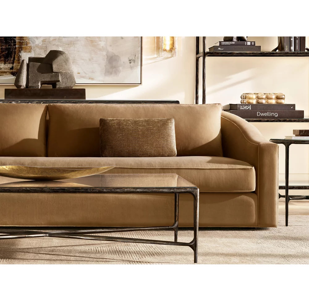 Thaddeus Glass Rectangular Coffee Table