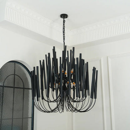 Swinton Tilda Chandelier - 6 Heads ∅ 20.9″ x H 29.9″BlackBlushlighting