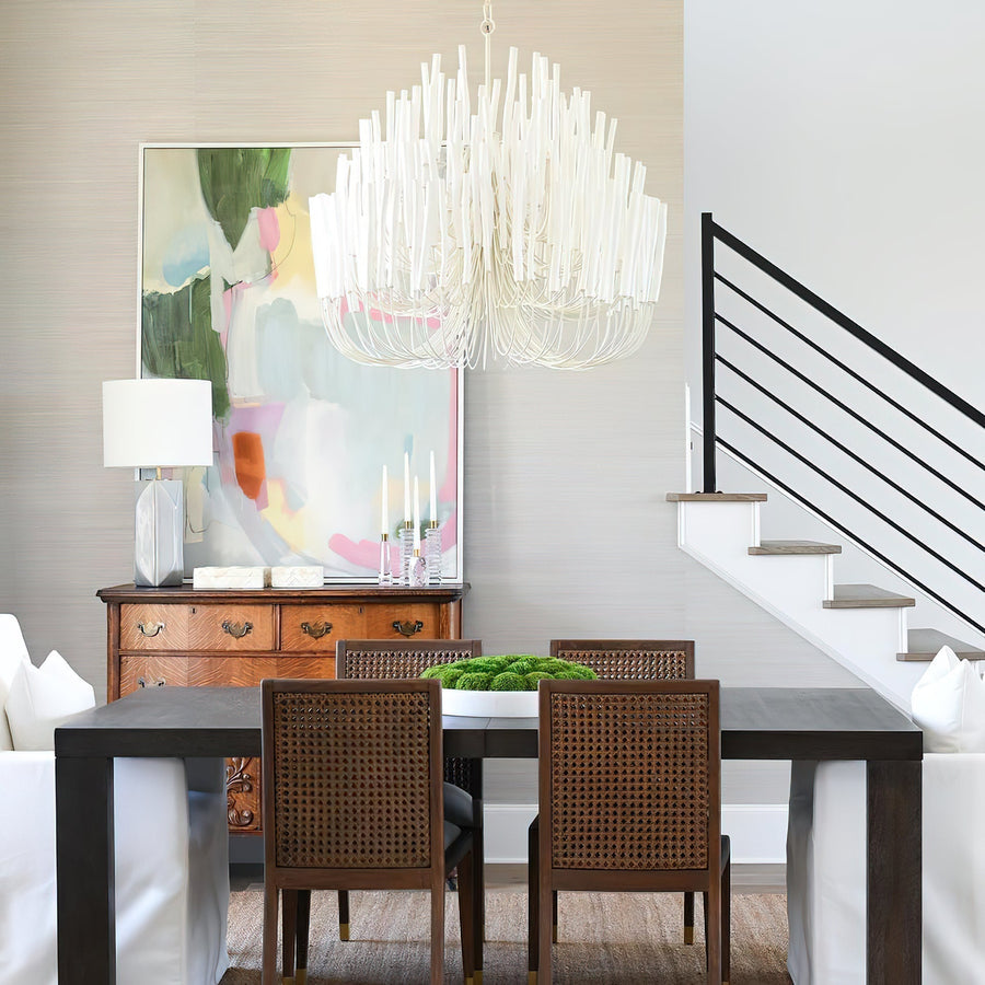 Swinton Tilda Chandelier - 5 Heads ∅ 19.7″ x H 20.9″WhiteBlushlighting