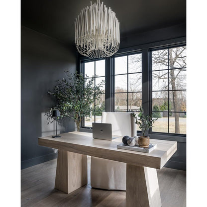 Swinton Tilda Chandelier - 5 Heads ∅ 19.7″ x H 20.9″WhiteBlushlighting