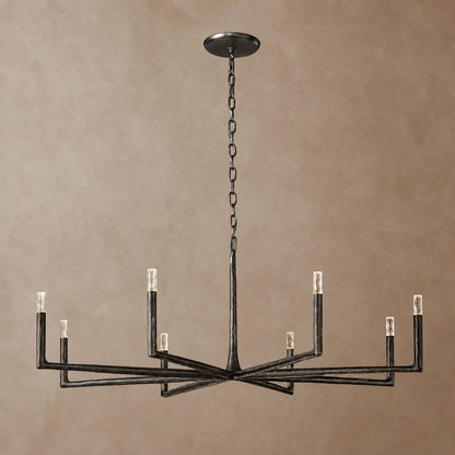Thalen Forged Round Chandelier 36"48" 60" 72"