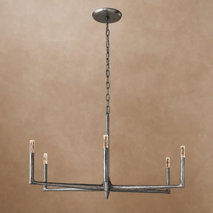 Thalen Forged Round Chandelier 36"48" 60" 72"