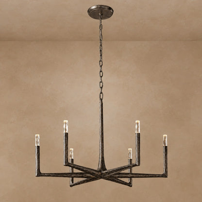 Thalen Forged Round Chandelier 36"48" 60" 72"