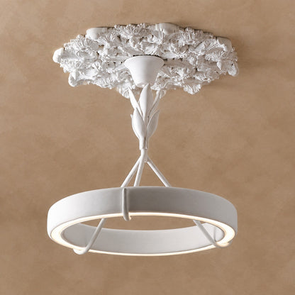Tinsley Plaster Chandelier 23.6" 31.5"