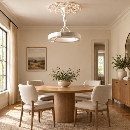 Tinsley Plaster Chandelier 23.6" 31.5"