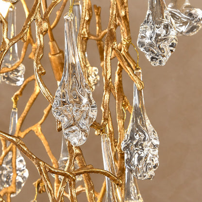 Tree Branch Staircase Chandelier 59"