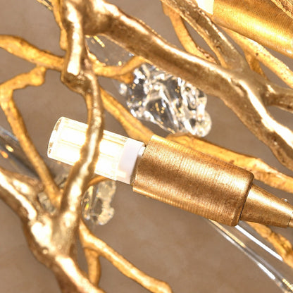Tree Branch Staircase Chandelier 59"
