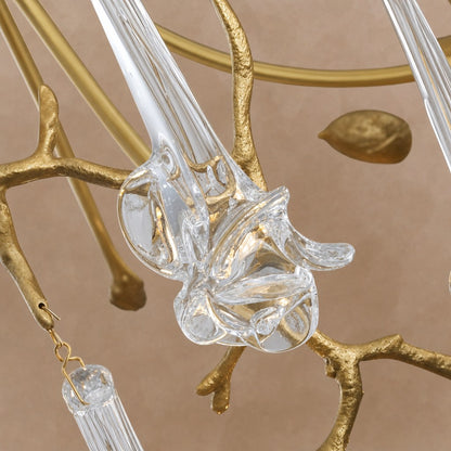 Tree Branch Staircase Chandelier 59"