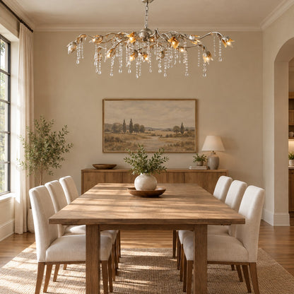 Vermelia Rectangular Chandelier 52" 61" 71"