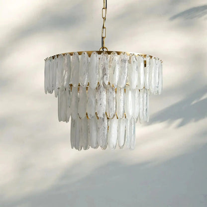 Valmira 3-Tier Chandelier - brass finish, modern home lighting
