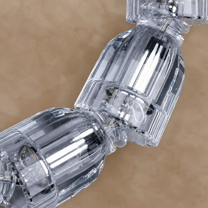 Versailles Veil Cascading Crystal Chandelier