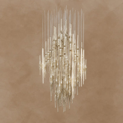 Vitara Glass Drop Chandelier 23.6"-70.9"