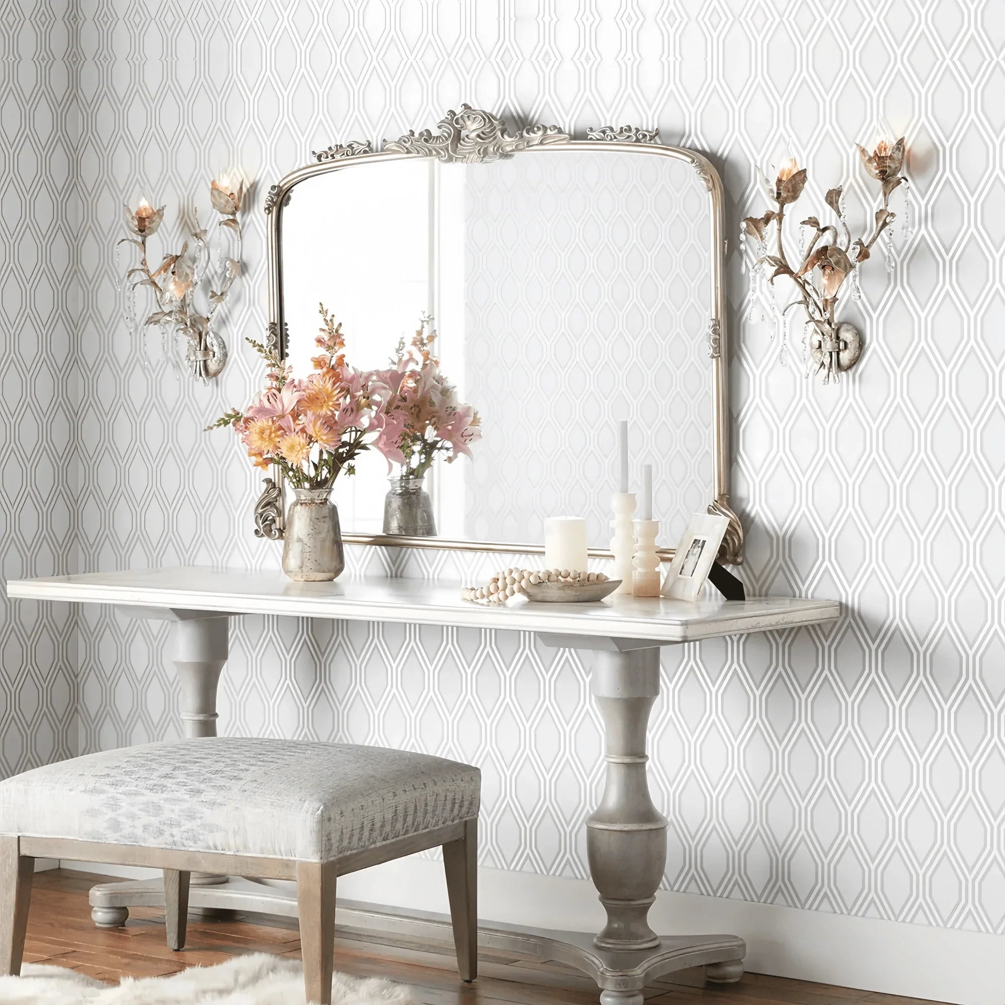 Viticcia 3-Light Wall Sconce - clear finish, modern home lighting
