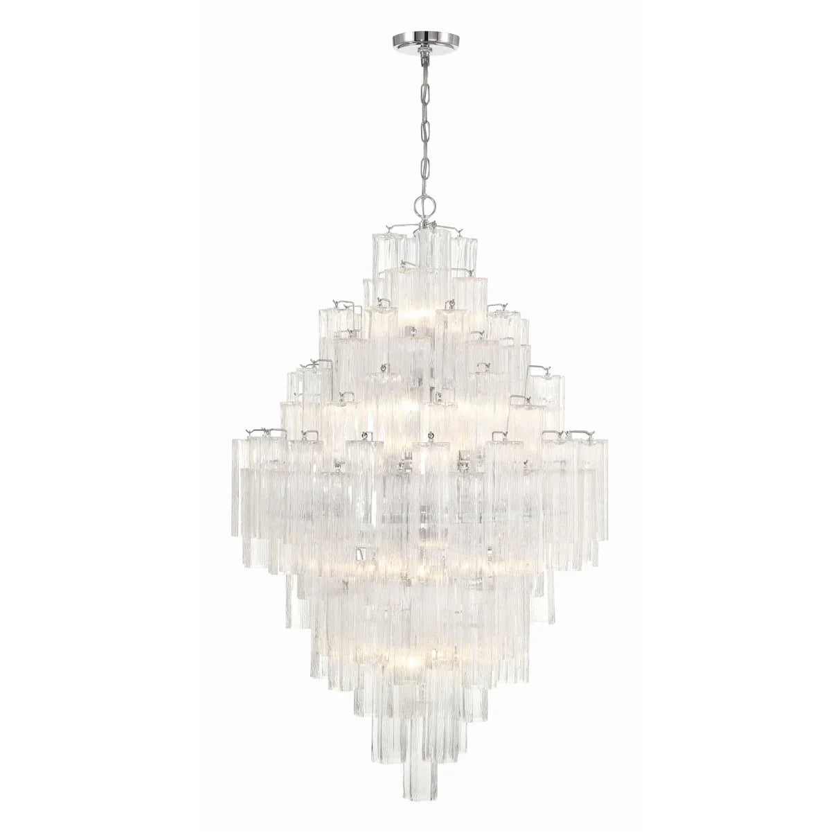 Addis Diamond Chandelier 49''H